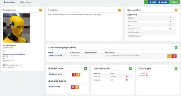 Personalprofil Software ambulante Pflege