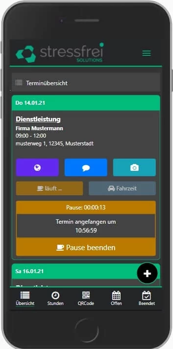 Zeiterfassung Baugewerbe Branchensoftware