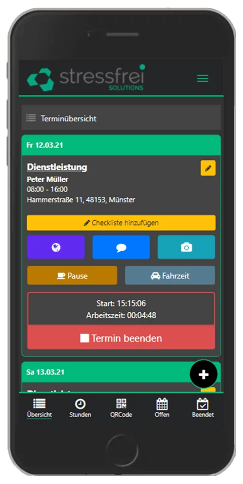 Zeiterfassung App Zeiterfassung App