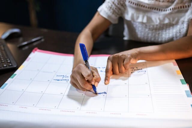 Software für selbstständige Einsatzplanung Kalender