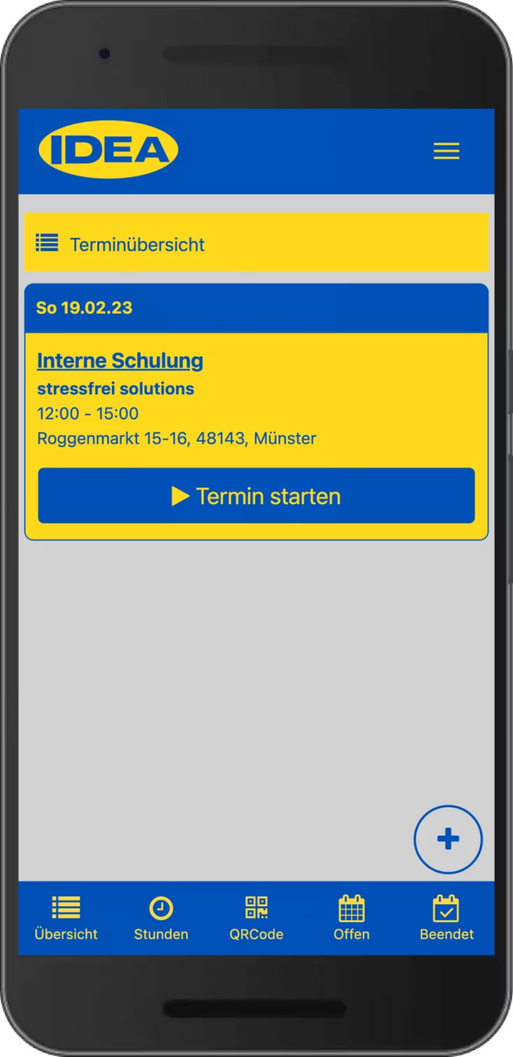 Zeiterfassungs App mit individuellem Design Ikea Zeiterfassungs App mit individuellem Design Ikea