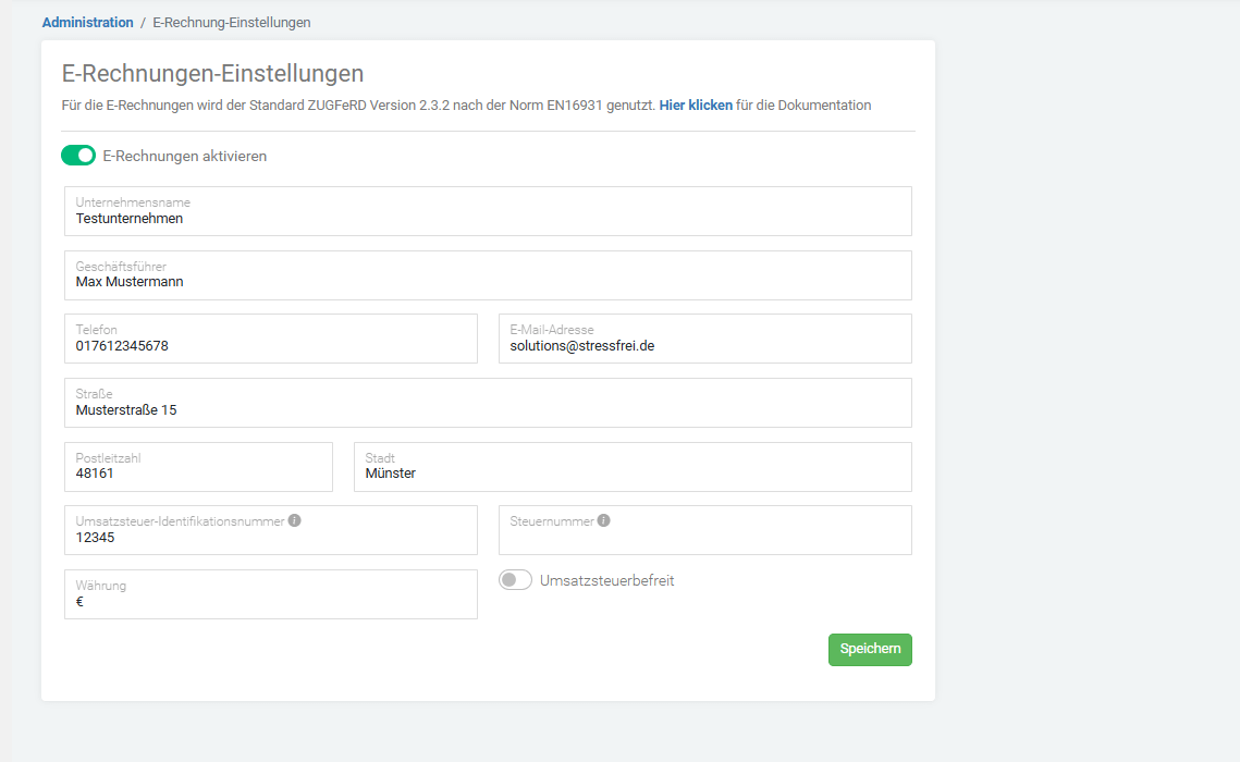E-Rechnungen E-Rechnungen