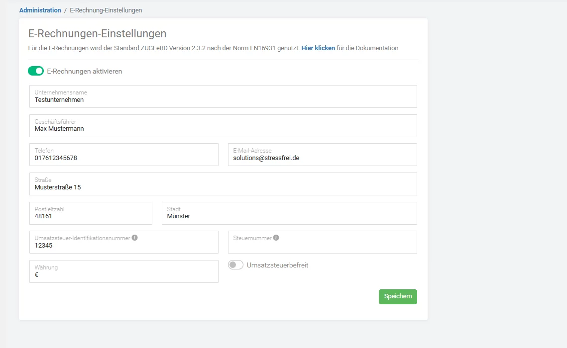 E-Rechnungen